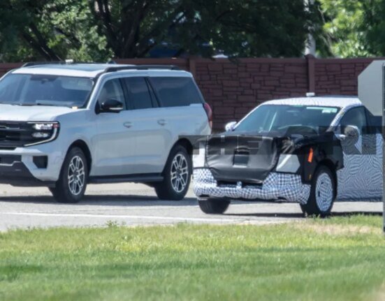 Ford's $30,000 electric truck caught ahead of a campaign