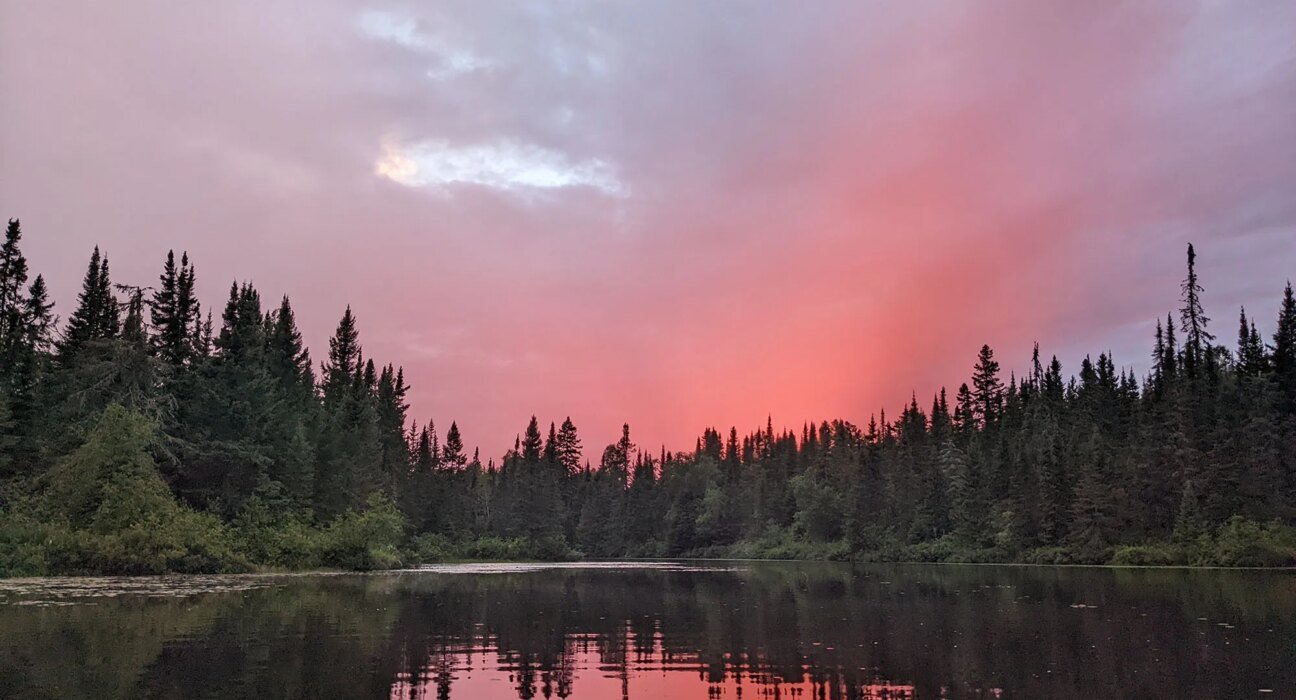 Forest Service closes border waters as wildfire spreads
