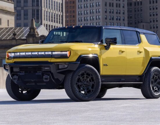 GMC is making a new yellow Hummer EV to honor the old H2