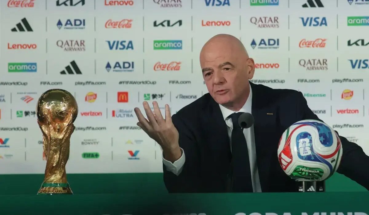 Gianni Infantino explains Donald Trump's absence but confirms US president will attend World Cup final