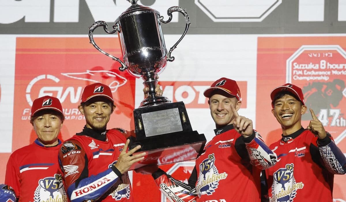 Honda takes unprecedented fifth consecutive win at rain-soaked 8 Hours of Suzuka