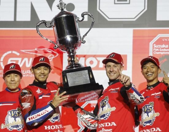 Honda takes unprecedented fifth consecutive win at rain-soaked 8 Hours of Suzuka