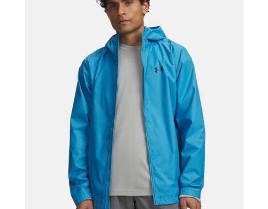 I Used Under Armour's $40 Rain Jacket in the Florida Rain—Here's Why It's More Than Worth It