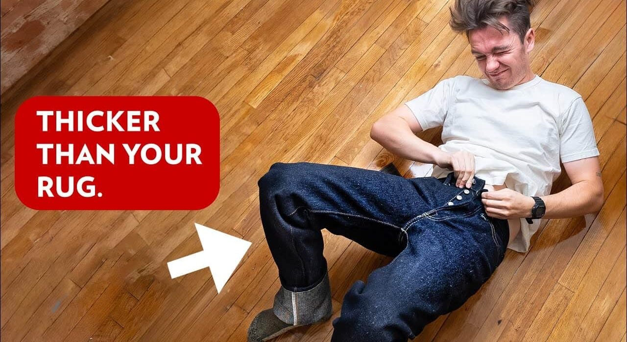 I wore the world's heaviest denim and my feet begged for mercy
