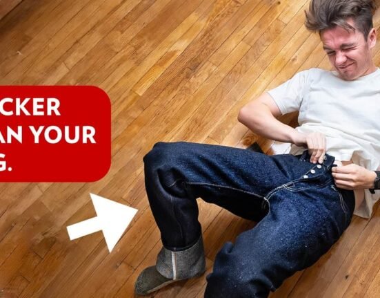 I wore the world's heaviest denim and my feet begged for mercy