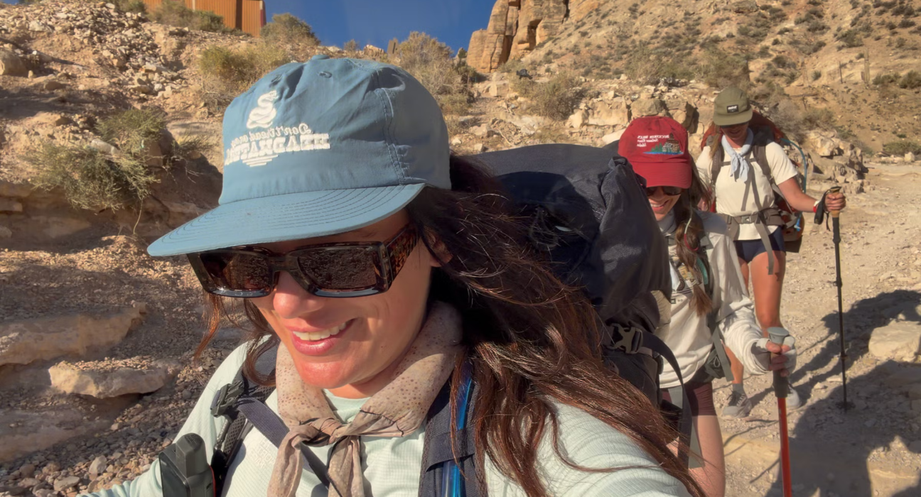 I'm an editor at Outside. Here's how I hike safely in extreme heat.
