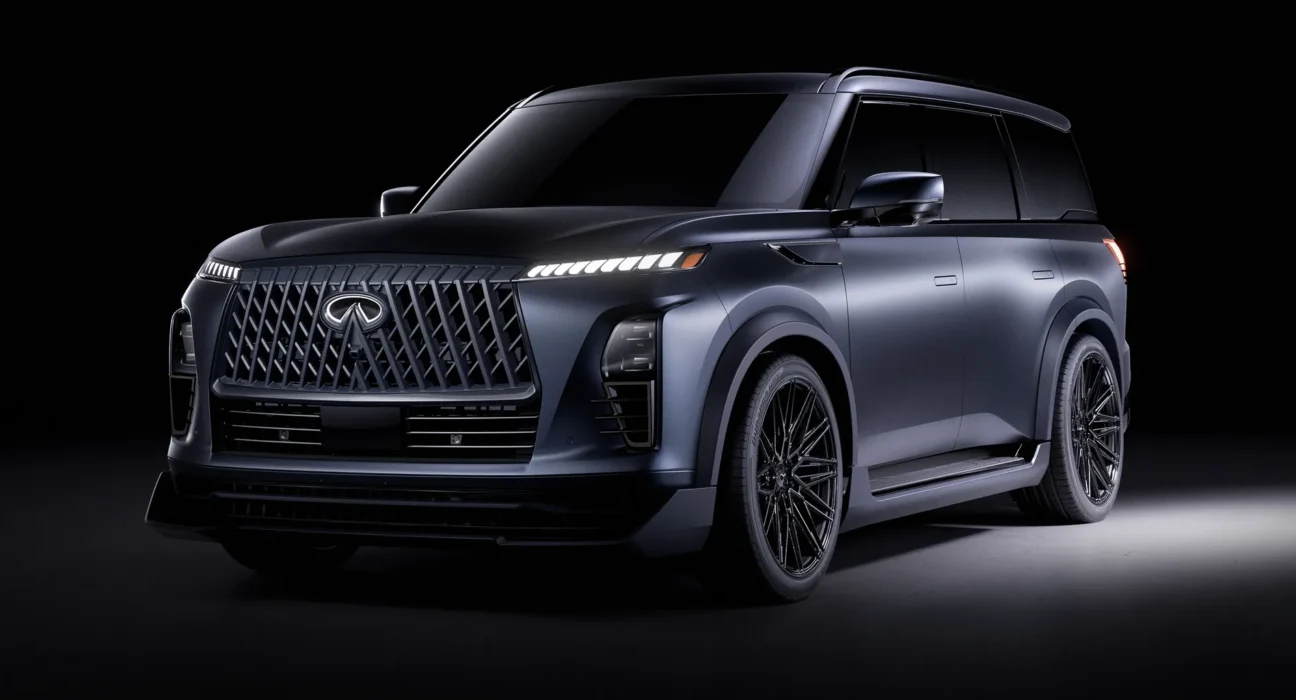 Infiniti has reportedly delayed its hot QX80 red sport SUV to 2028