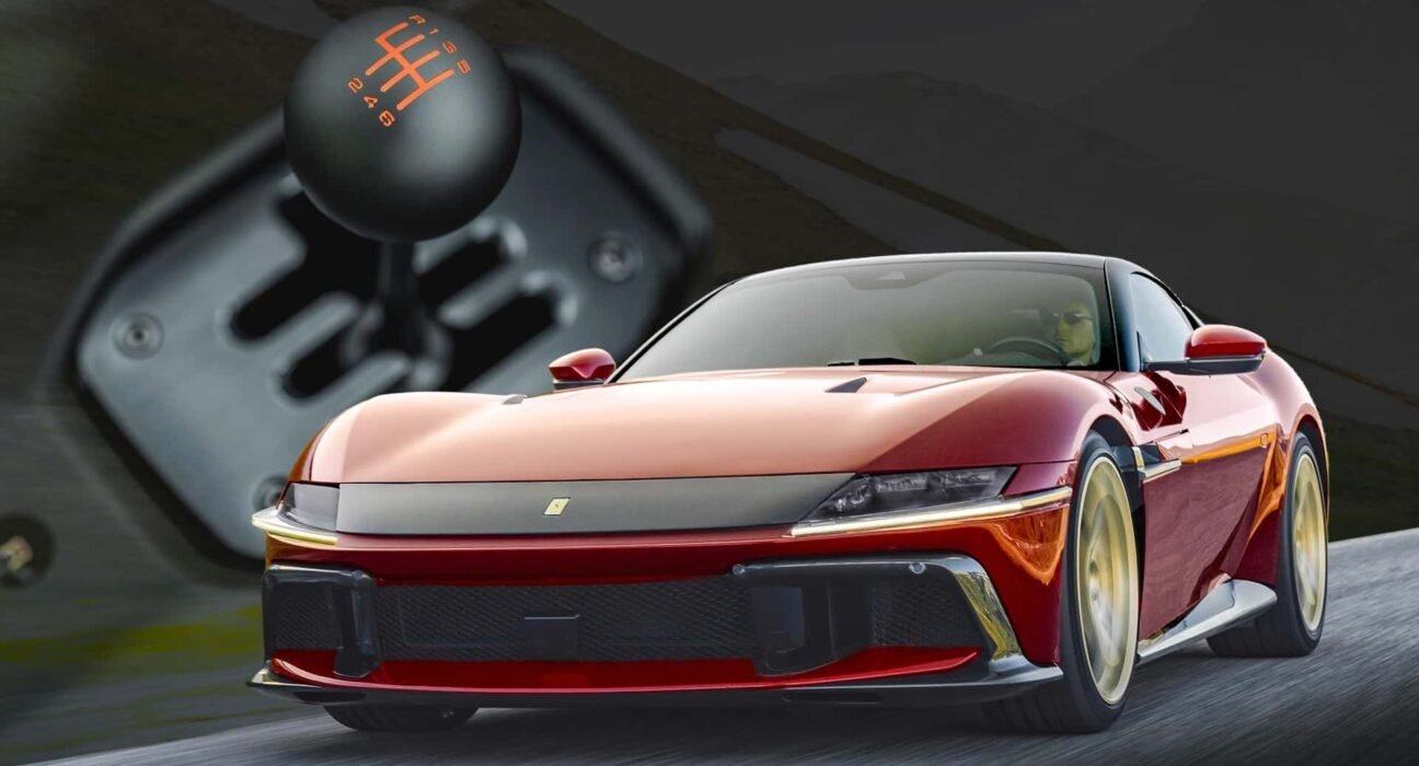 Is there a manual in Ferrari 12cyl?