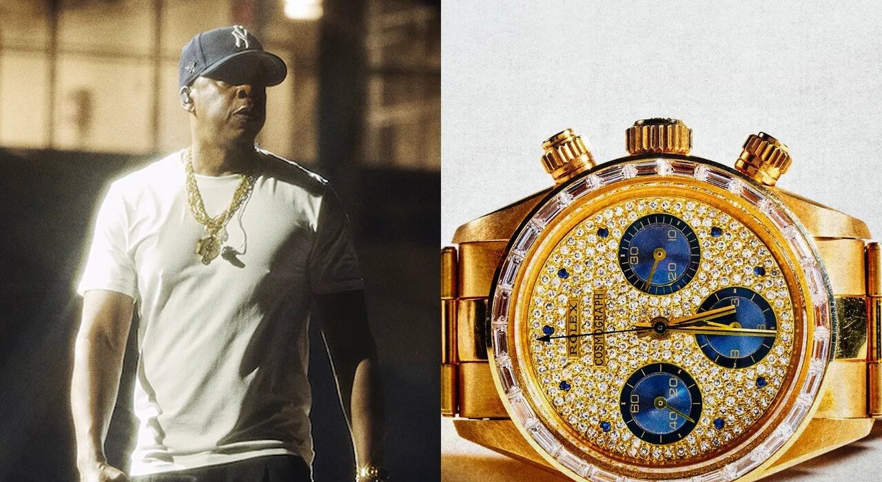 Jay-Z famously wore a Rolex on stage at Yankee Stadium