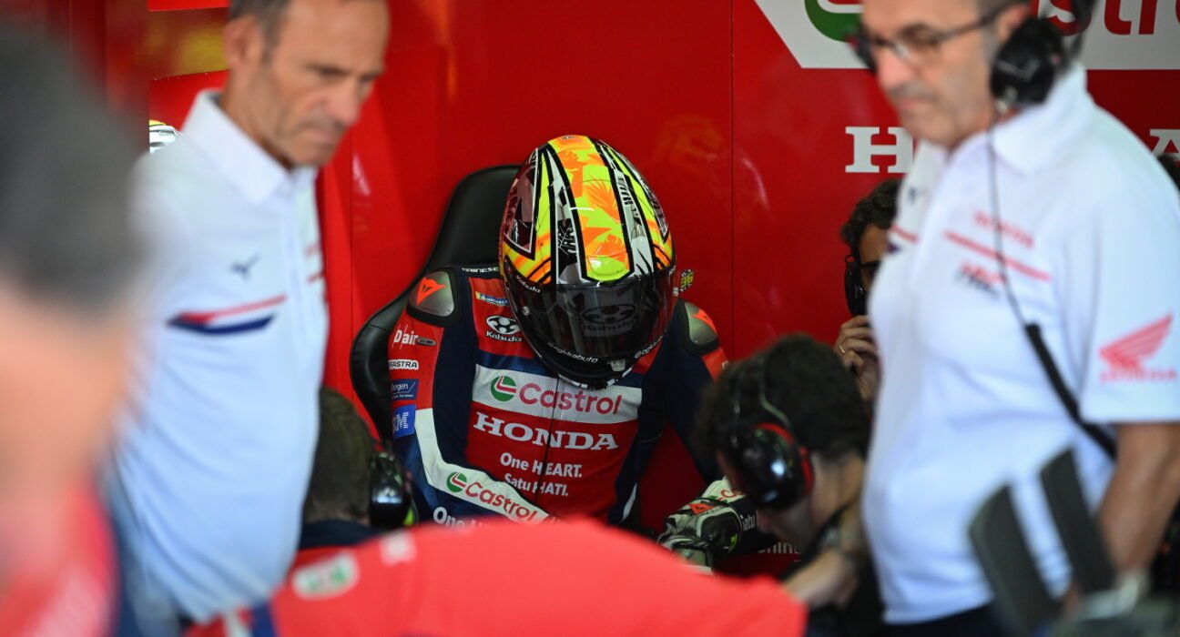 Joan Mir suffers 12th crash of the MotoGP season at the German GP