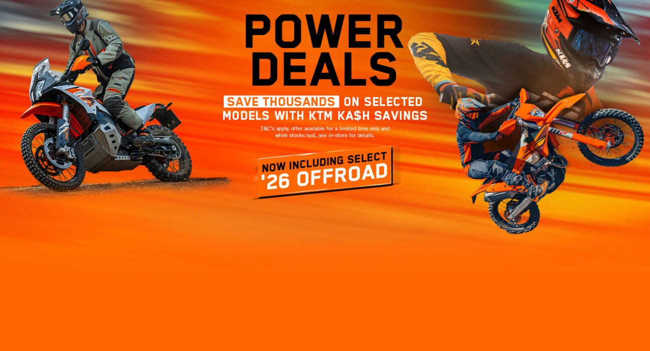 KTM Power Deals 2026 | Save up to $7000