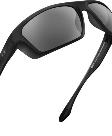 KastKing Huzzah Polarized Sport Sunglasses for Men and Women, Ideal for Driving Fishing Cycling and Running,UV Protection