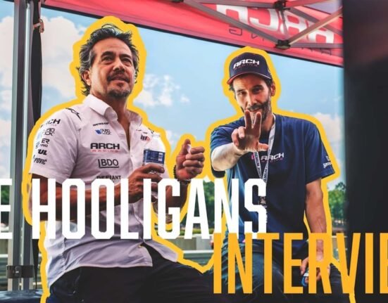 Keanu Reeves and Gard Hollinger talk why motorcycle racing is 'just fun', and how you don't kill your best friend