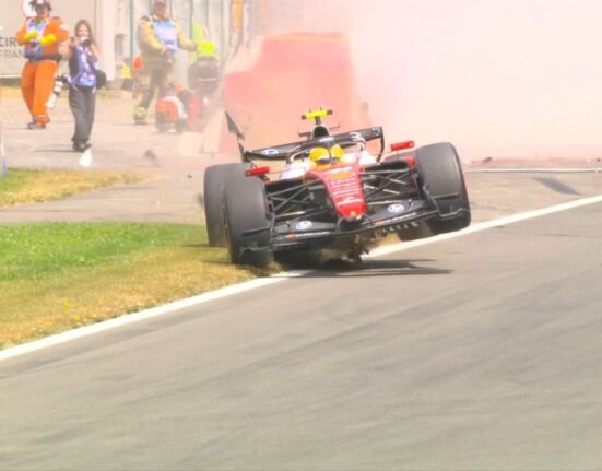 Kimi Antonelli dominates final Belgian GP practice as Lewis Hamilton beats Ferrari