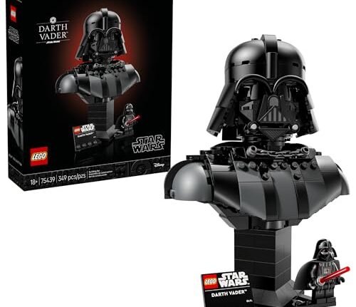 LEGO collectible Star Wars Darth Vader bust goes on sale now for $40