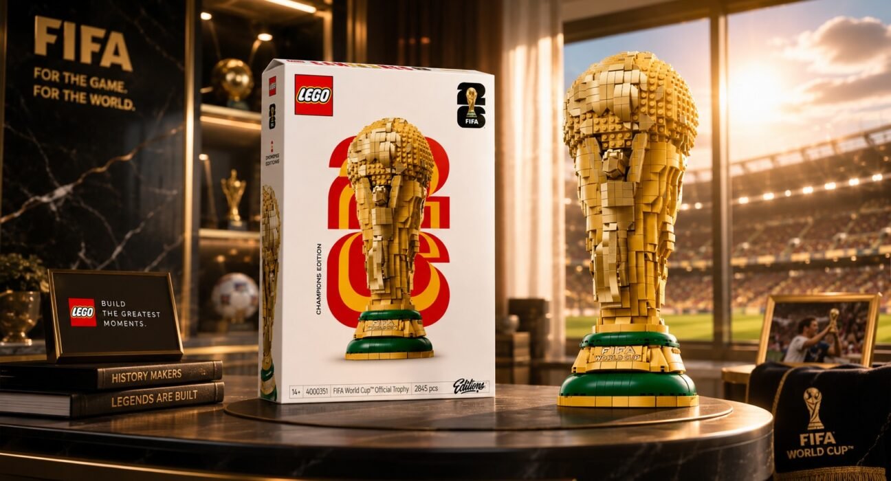 LEGO releases full-size Champions Edition of Spain's 2026 World Cup trophy