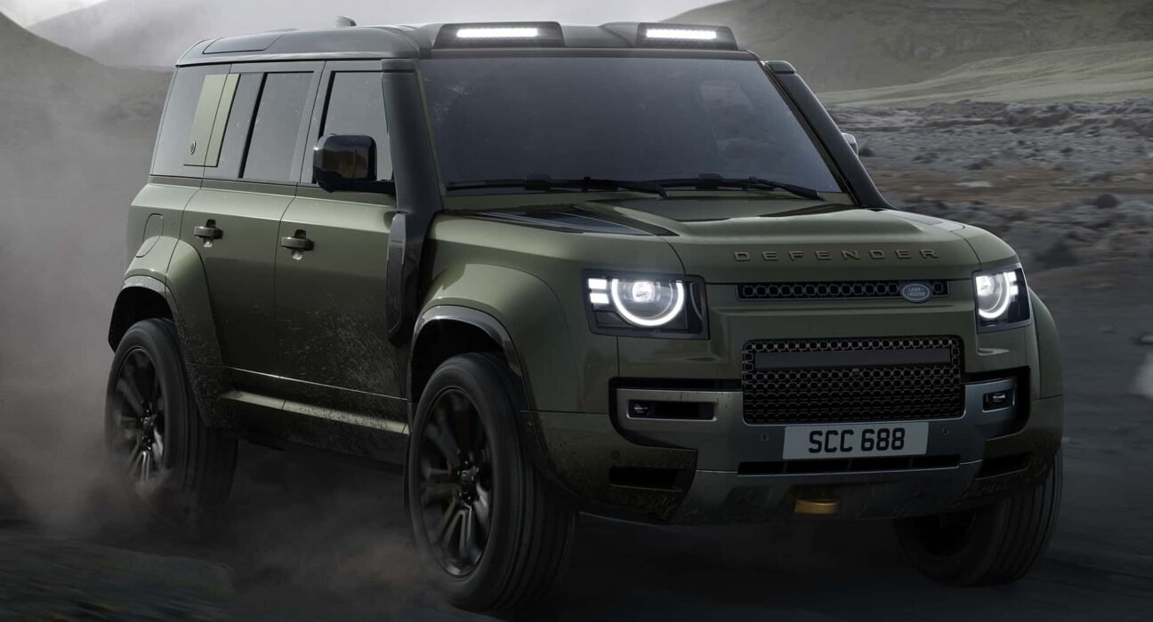 Land Rover cut nearly 100 horsepower from the Defender's BMW V8