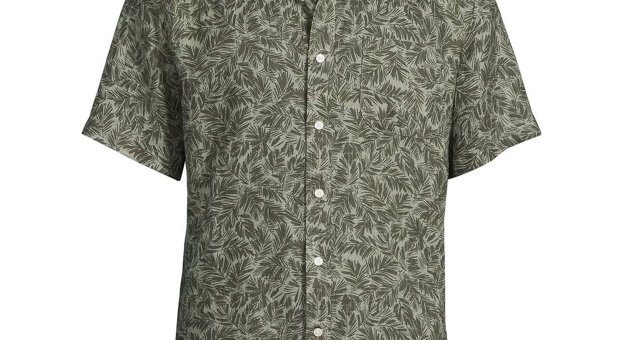 Lands End is selling its $80 linen shirts for $24 right now