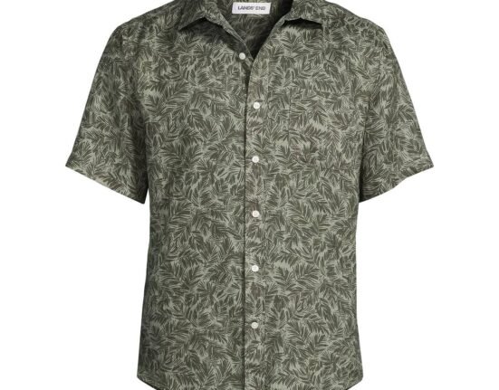 Lands End is selling its $80 linen shirts for $24 right now