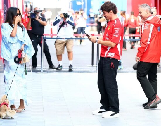 Leo Leclerc caught peeing on Red Bull's garage is peak F1 shenanigans