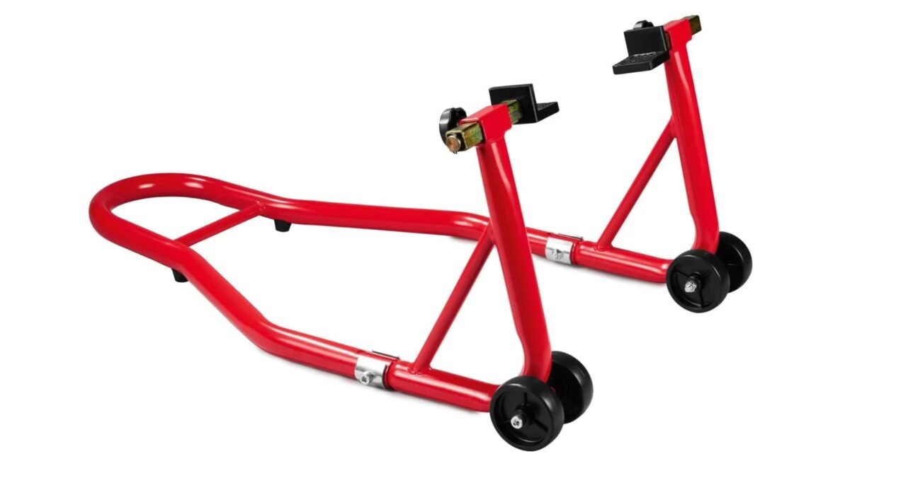 Lidl is selling a very affordable motorcycle paddock stand. but there is a catch