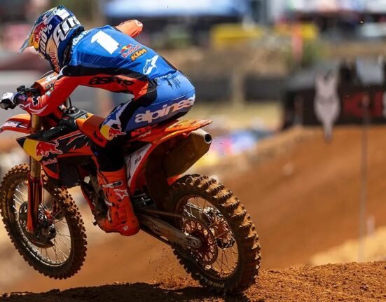 Lucas Coenen and Simon Langenfelder dominate qualifying at MXGP Showdown in South Africa