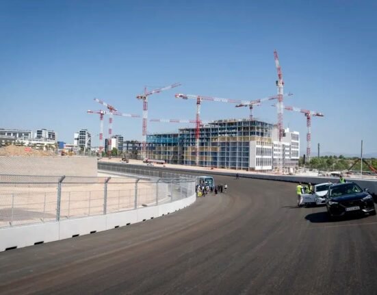Madrid's new F1 circuit sold out despite ongoing construction ahead of debut