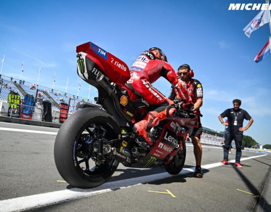 Marc Marquez wins all-Ducati sprint race at the German Grand Prix