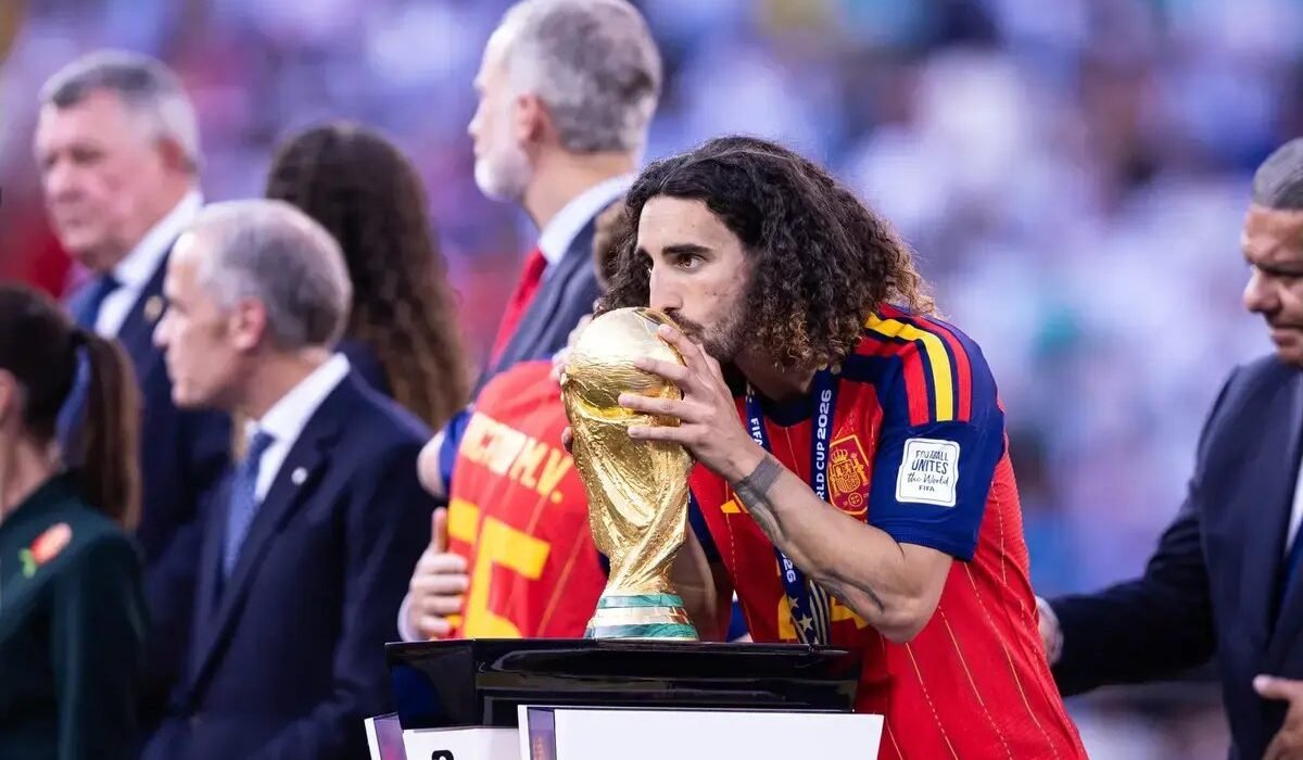 Mark Cucurella reveals he was scared of Donald Trump during World Cup ceremony