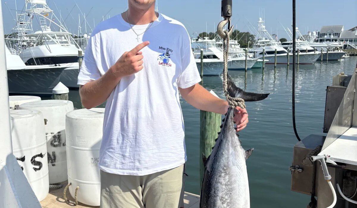 Maryland angler catches record-breaking fish and then almost uses it for bait