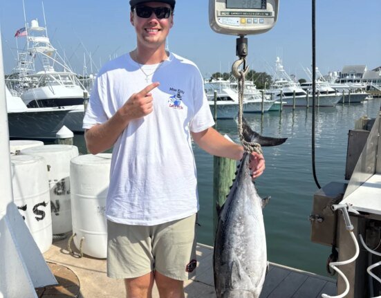 Maryland angler catches record-breaking fish and then almost uses it for bait