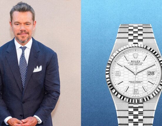 Matt Damon wore Rolex's latest conversation piece to 'The Odyssey' premiere
