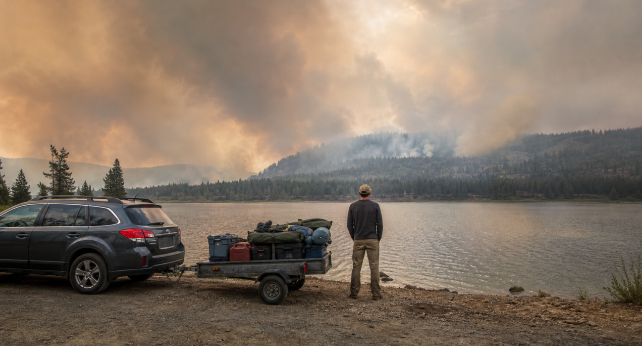 Michigan DNR waives cancellation fees for campers fleeing wildfire smoke