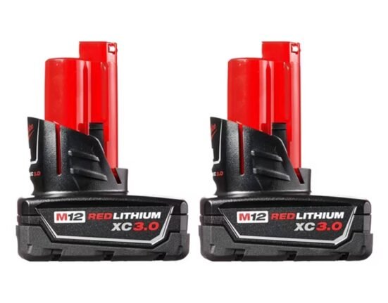 Milwaukee's Long-Lasting M12 3Ah Battery 2-Pack is on Sale for Only $89