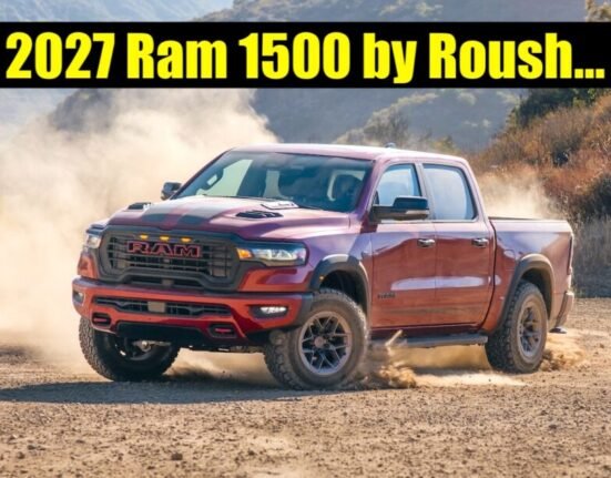 News: There's a new take on the 2027 Ram 1500 V8 Rebel off-road truck by Roush, but it has no supercharger