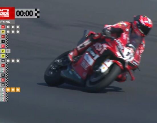 Nicolo Bulega takes pole position for the World Ducati Week Race of Champions in Misano