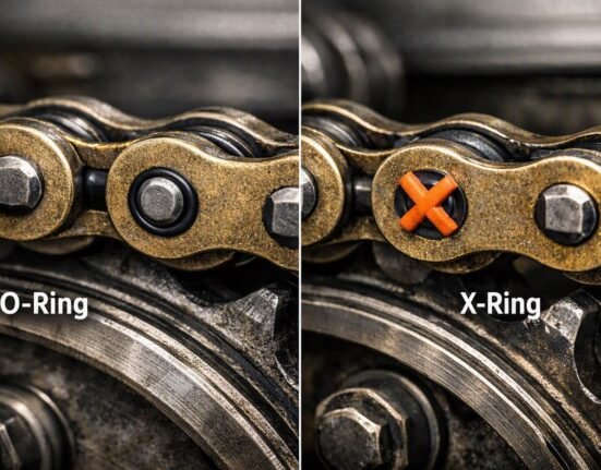 O-ring or X-ring chain? Differences that affect the durability, performance and maintenance of the motorcycle