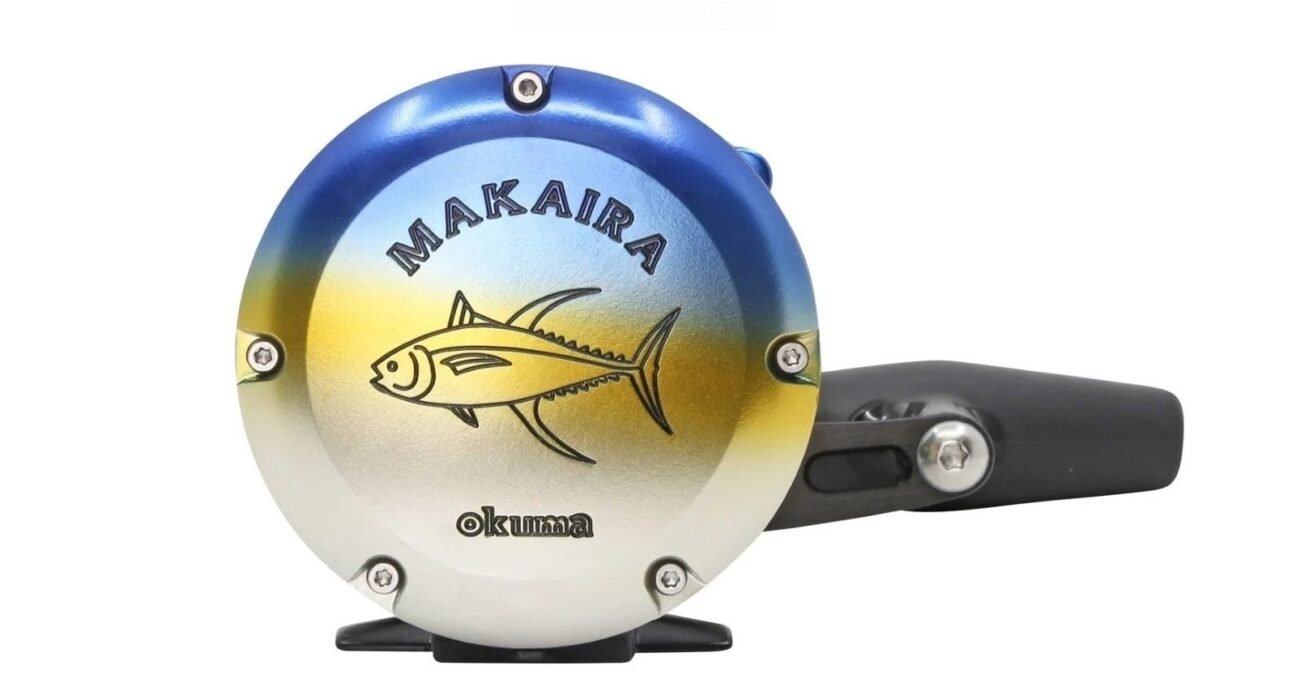 Okuma's New Limited Edition Makaira Yellowfin Tuna LD 2SPD Reel