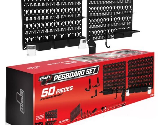 Pegboards are one of the best garage storage hacks, and Walmart has them on sale for $28