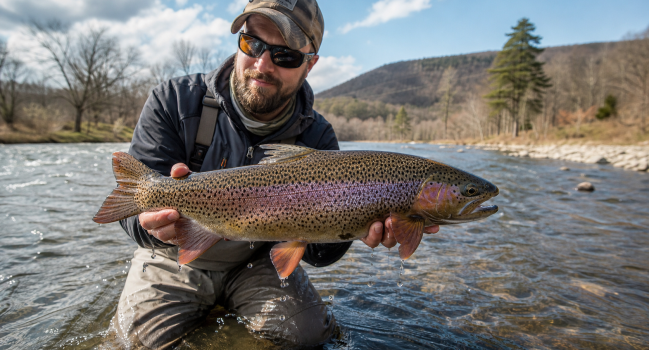 Pennsylvania sets new trout size limits and expanded steelhead access for fishermen