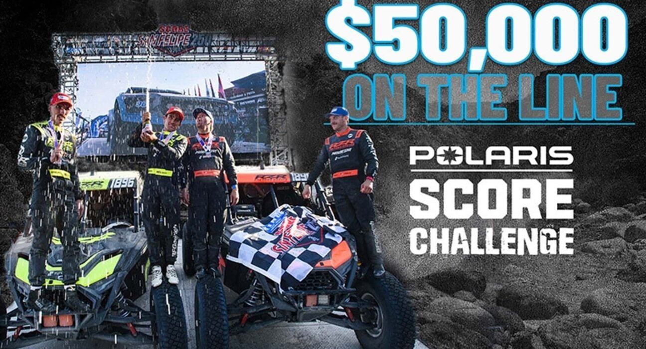 Polaris wants to pay someone $50K. To win it you just have to beat the entire factory racing team
