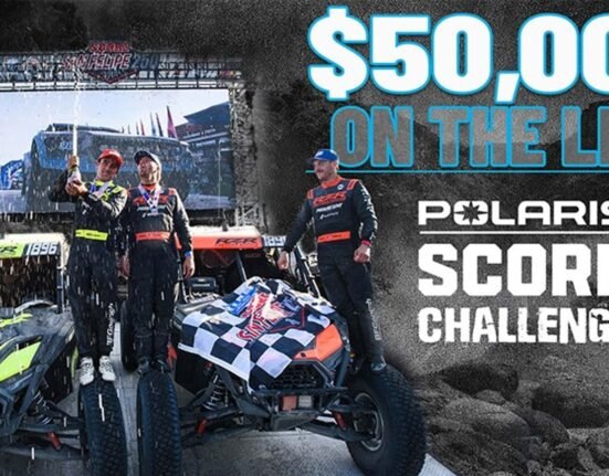 Polaris wants to pay someone $50K. To win it you just have to beat the entire factory racing team