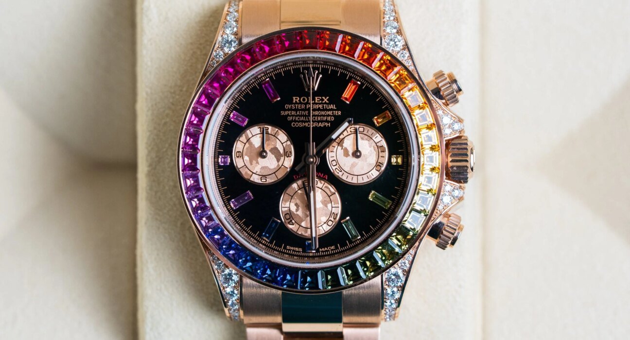 Rainbow Rolex sets new Australian watch auction record