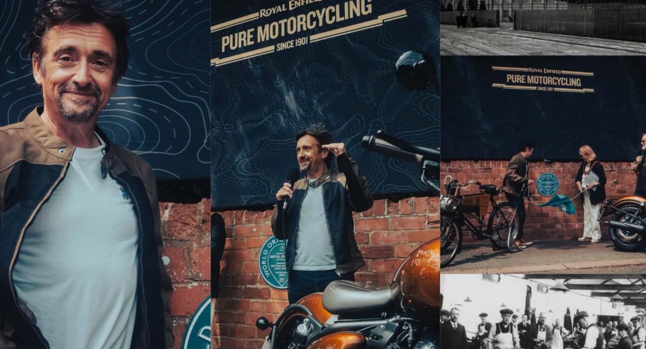 Richard Hammond again becomes every Royal Enfield rider's favorite TV presenter