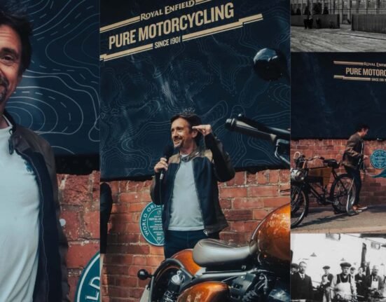 Richard Hammond again becomes every Royal Enfield rider's favorite TV presenter