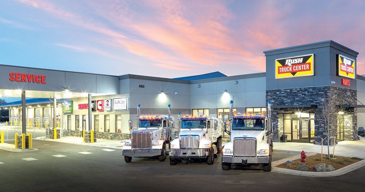 Rush Truck Centers purchased 5 Peterbilt dealerships in South LA.