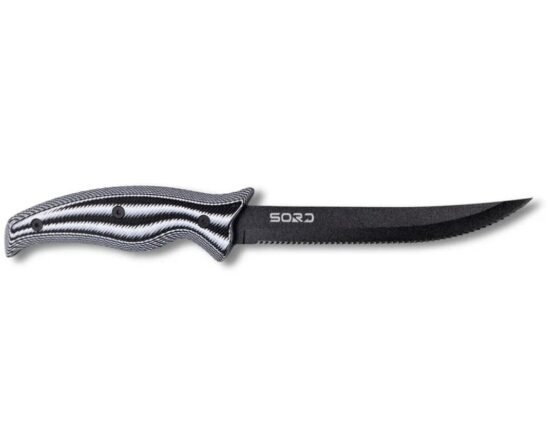 SORD 6" Serrated Fillet Knife - Perfect for Thick Scales