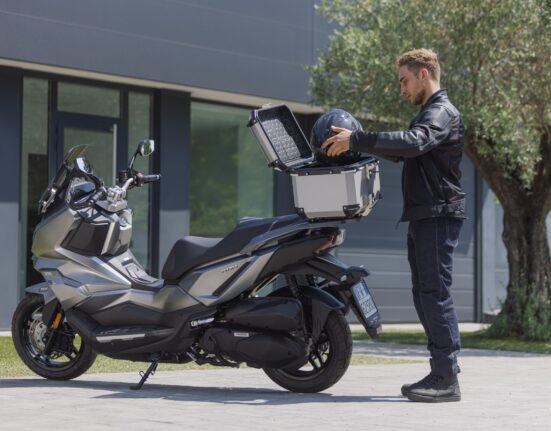 SYM ADX 300 MY26 comes with integrated dash cam, SYM+ connectivity and premium standard equipment