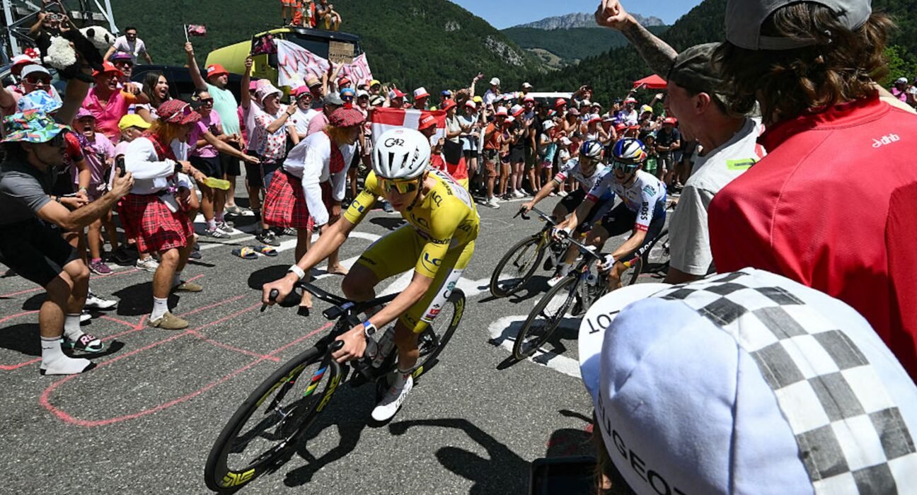Scientists analyze Tadej Pogacar's Tour de France climbs to measure the limits of human endurance