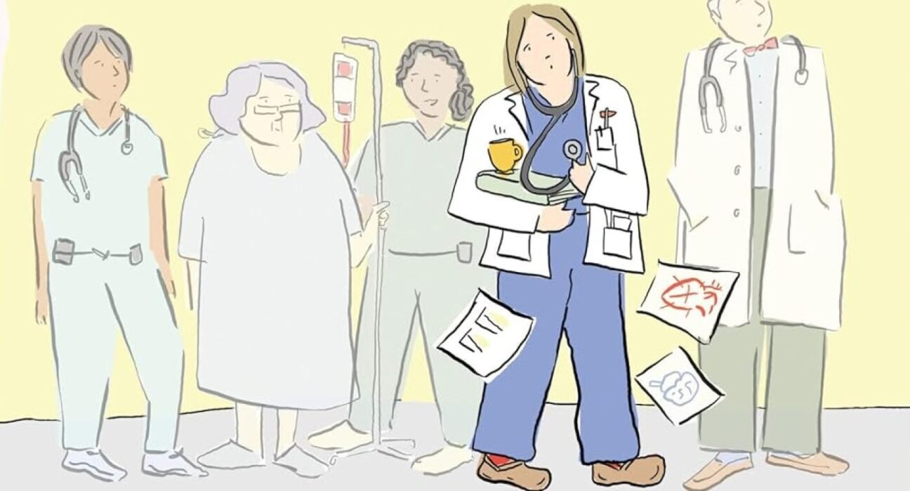 'See One, Do One, Teach One' is Grace Farris's graphic memoir of med school: NPR